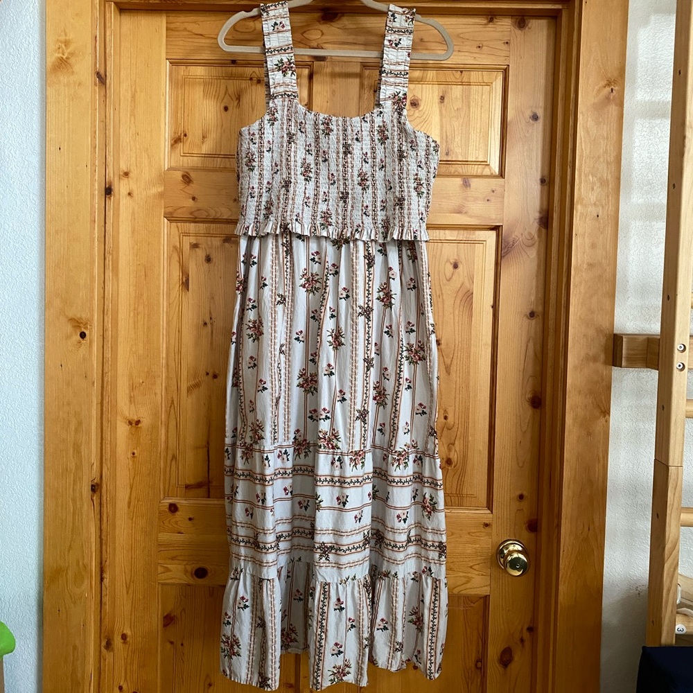 100% Cotton Seraphine Maternity & Nursing Dress